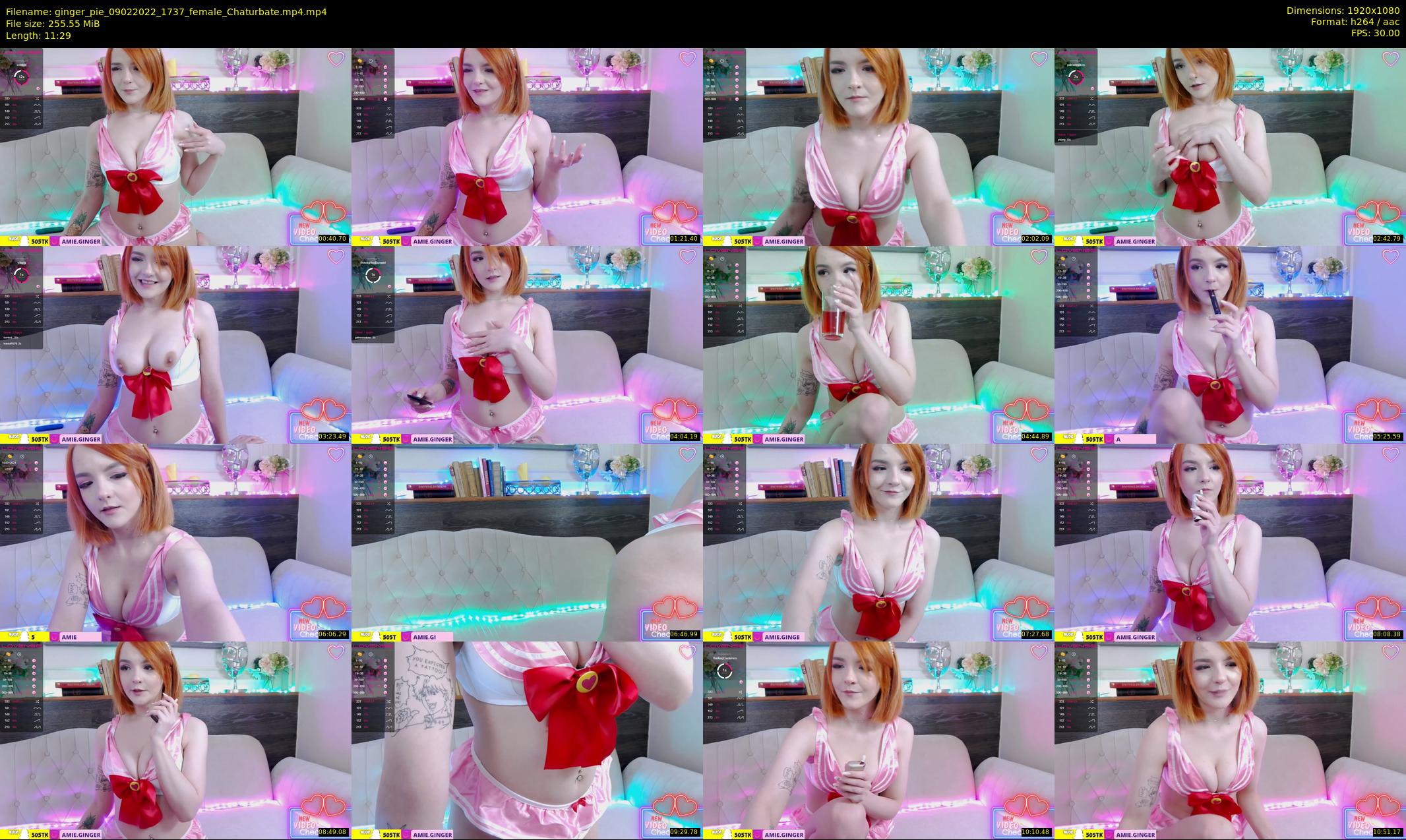 ginger_pie — 12 minute Chaturbate female cam show recording, 1080p, Feb 9, 2022