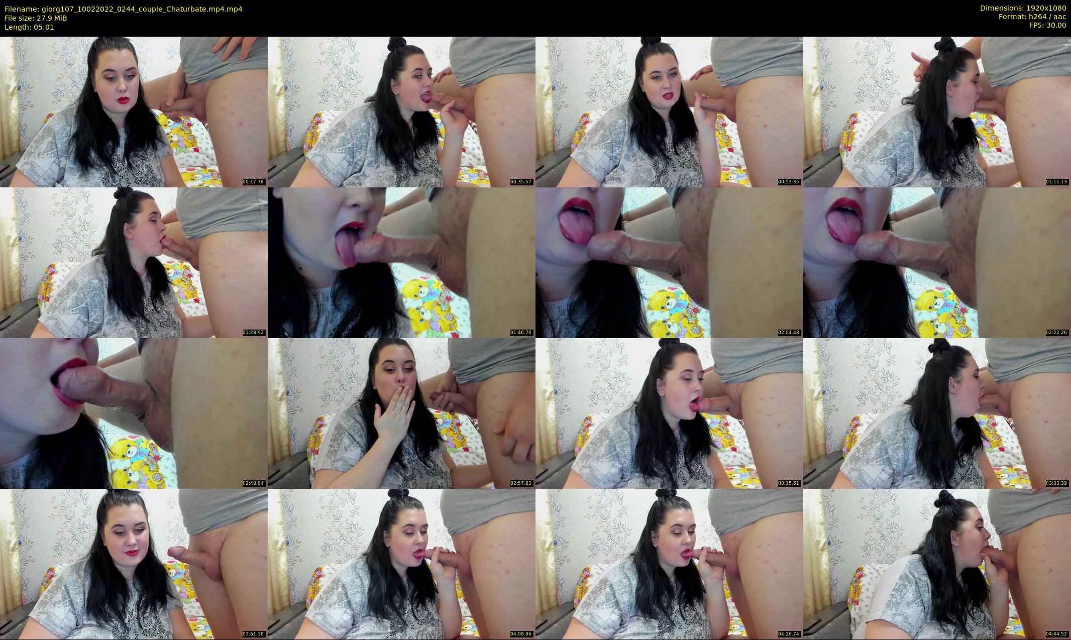 giorg107 — 6 minute Chaturbate couple cam show recording, 1080p, Feb 10, 2022