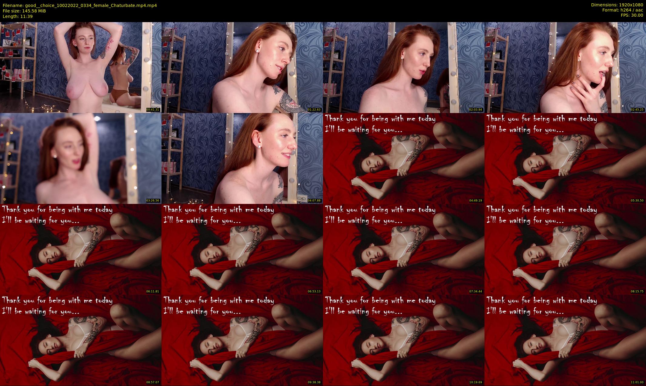 good__choice — 12 minute Chaturbate female cam show recording, 1080p, Feb 10, 2022