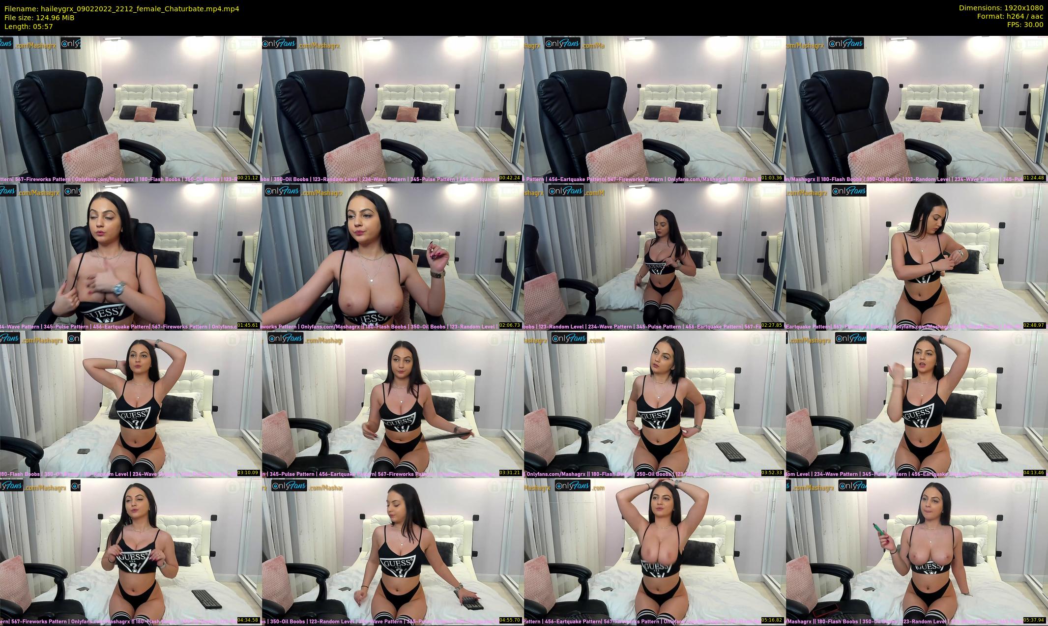 haileygrx — 6 minute Chaturbate female cam show recording, 1080p, Feb 9, 2022