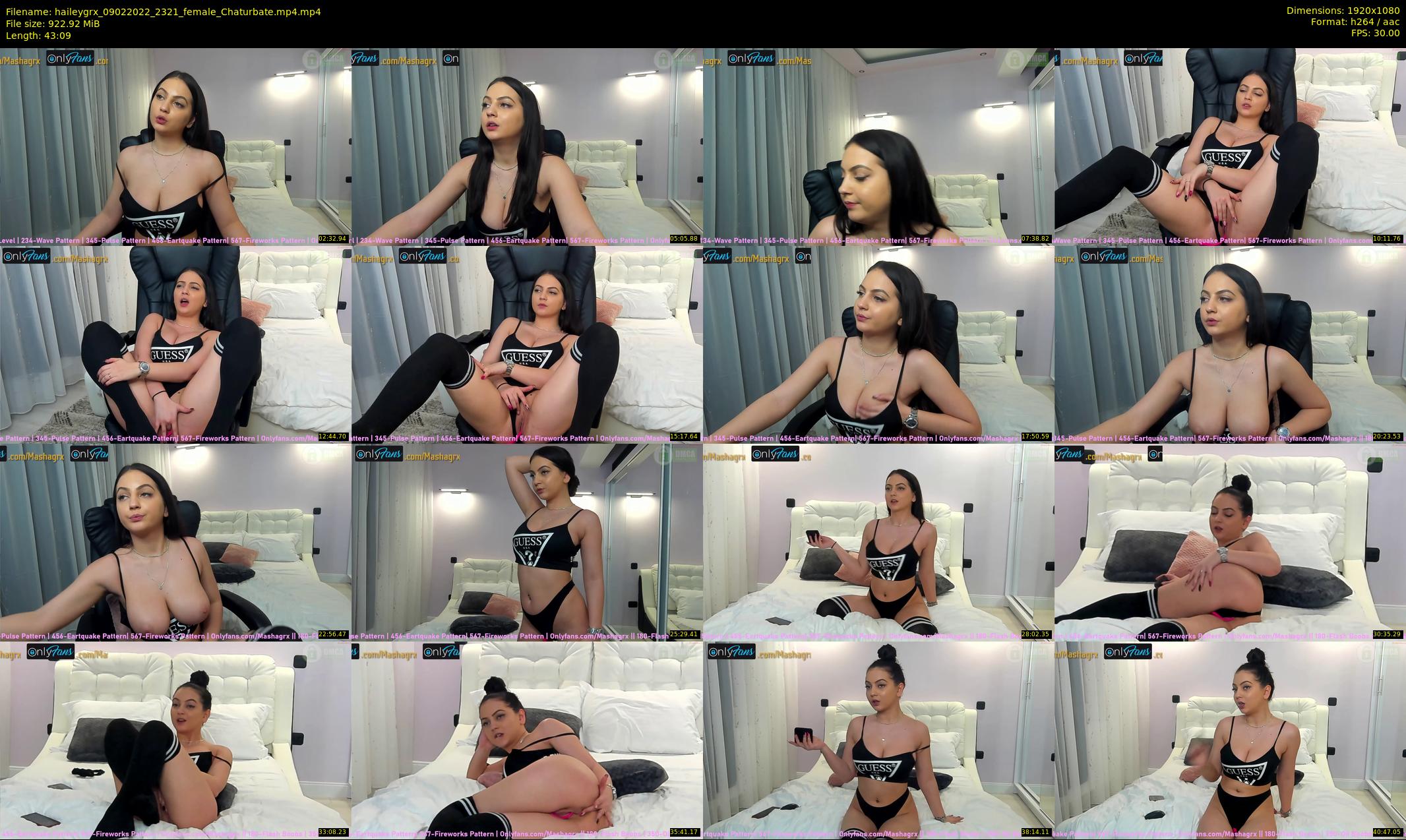 haileygrx — 44 minute Chaturbate female cam show recording, 1080p, Feb 9, 2022