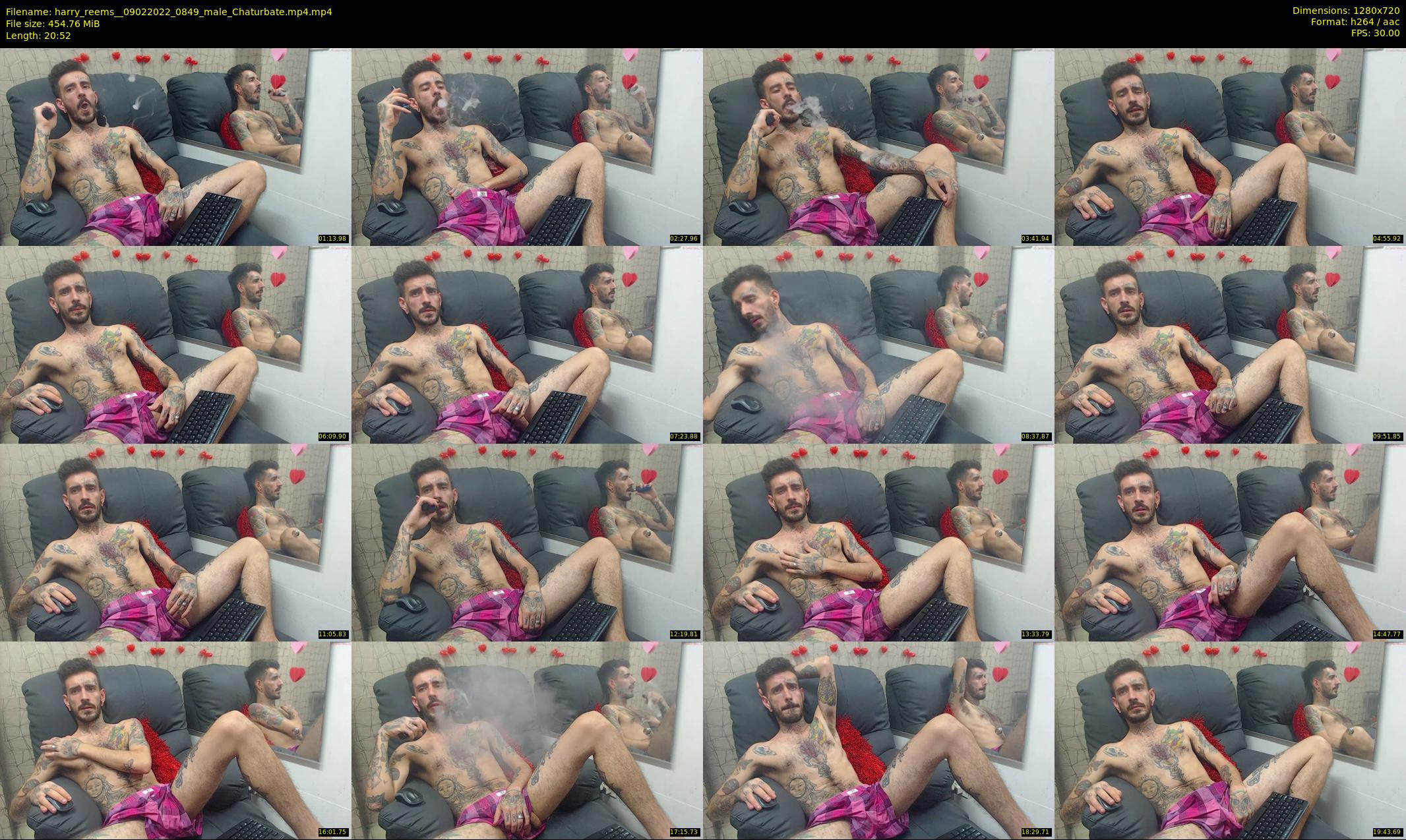 harry_reems_ — 21 minute Chaturbate male cam show recording, 720p, Feb 9, 2022