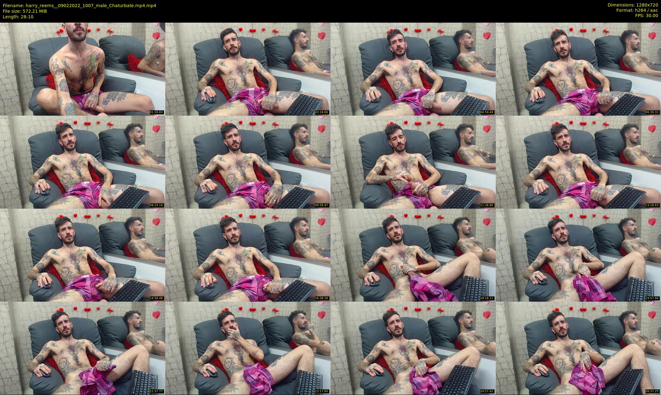 harry_reems_ — 29 minute Chaturbate male cam show recording, 720p, Feb 9, 2022