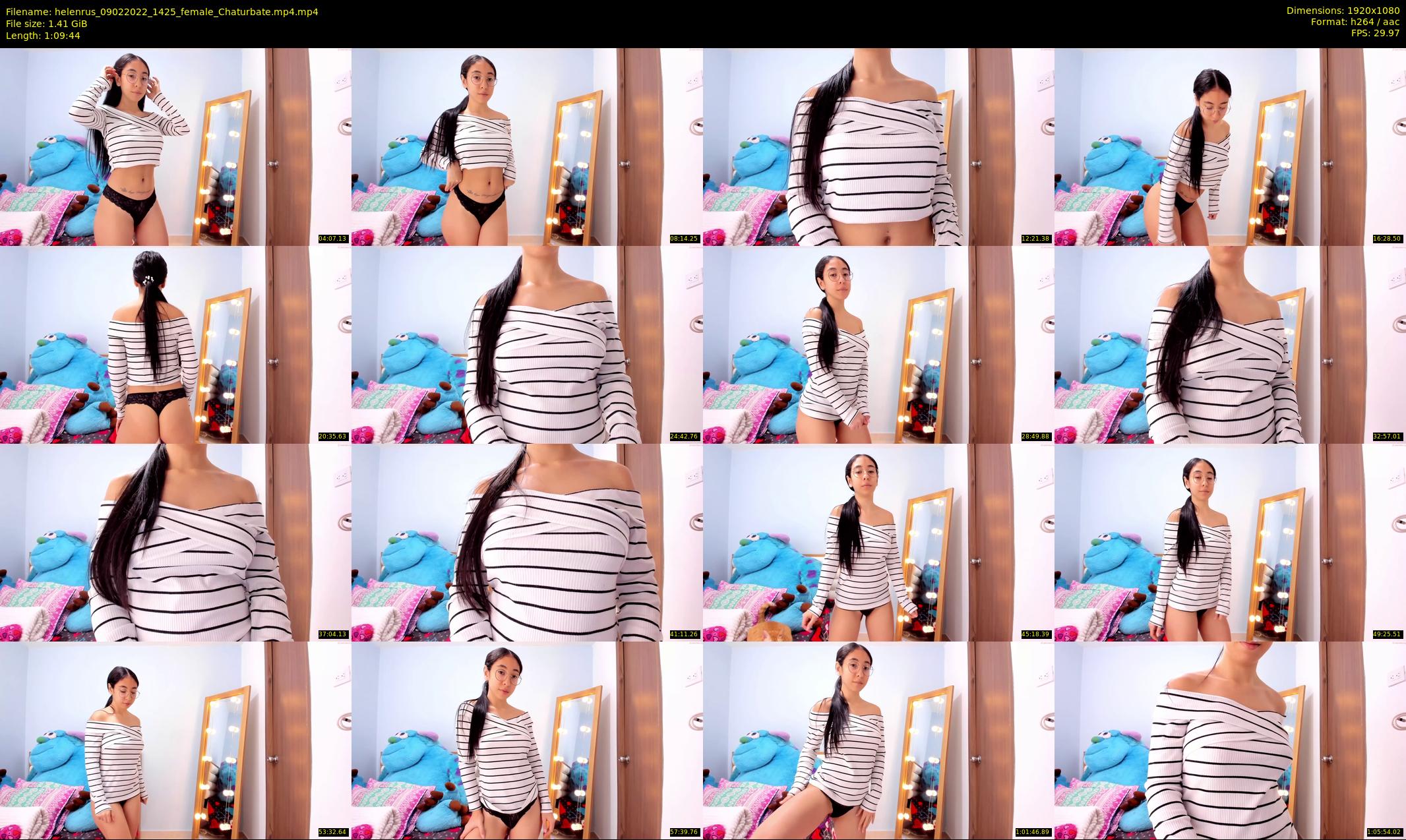 helenrus — 70 minute Chaturbate female cam show recording, 1080p, Feb 9, 2022