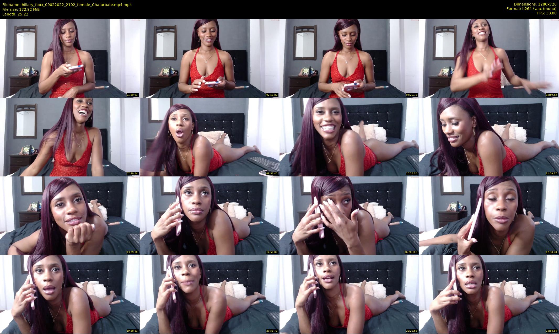 hillary_foox — 26 minute Chaturbate female cam show recording, 720p, Feb 9, 2022