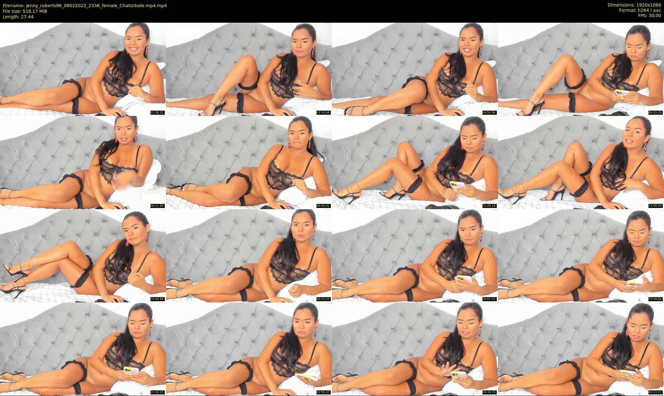 jenny_roberts96 — 28 minute Chaturbate female cam show recording, 1080p, Feb 9, 2022