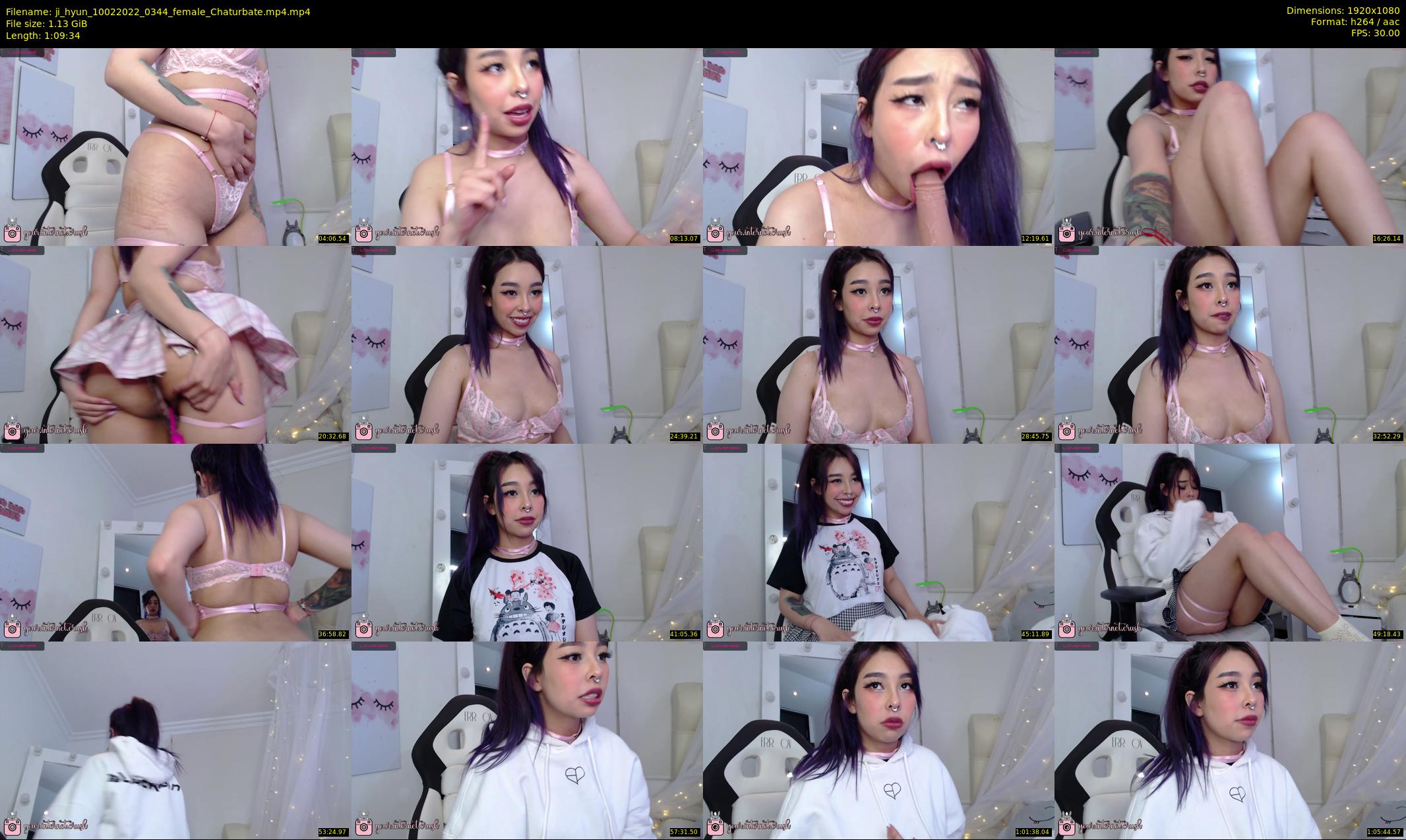 ji_hyun — 70 minute Chaturbate female cam show recording, 1080p, Feb 10, 2022
