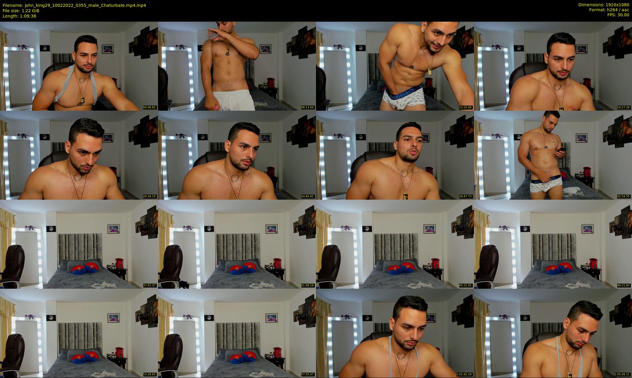 john_king29 — 70 minute Chaturbate male cam show recording, 1080p, Feb 10, 2022