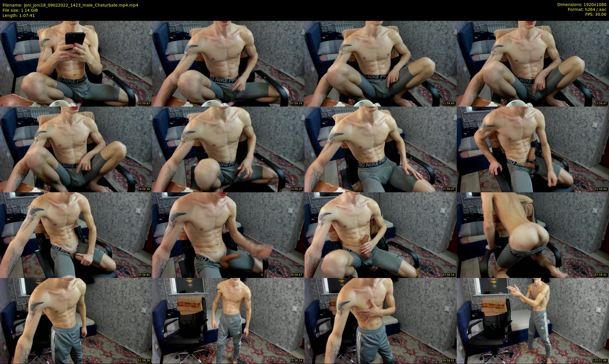 joni_joni18 — 68 minute Chaturbate male cam show recording, 1080p, Feb 9, 2022