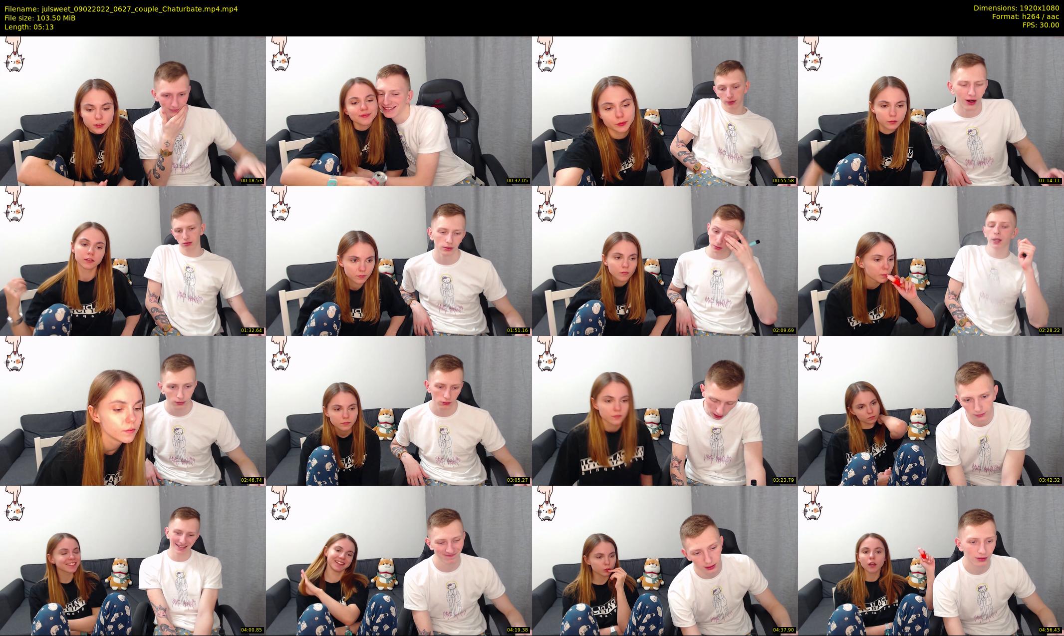 julsweet — 6 minute Chaturbate male cam show recording, 1080p, Feb 9, 2022