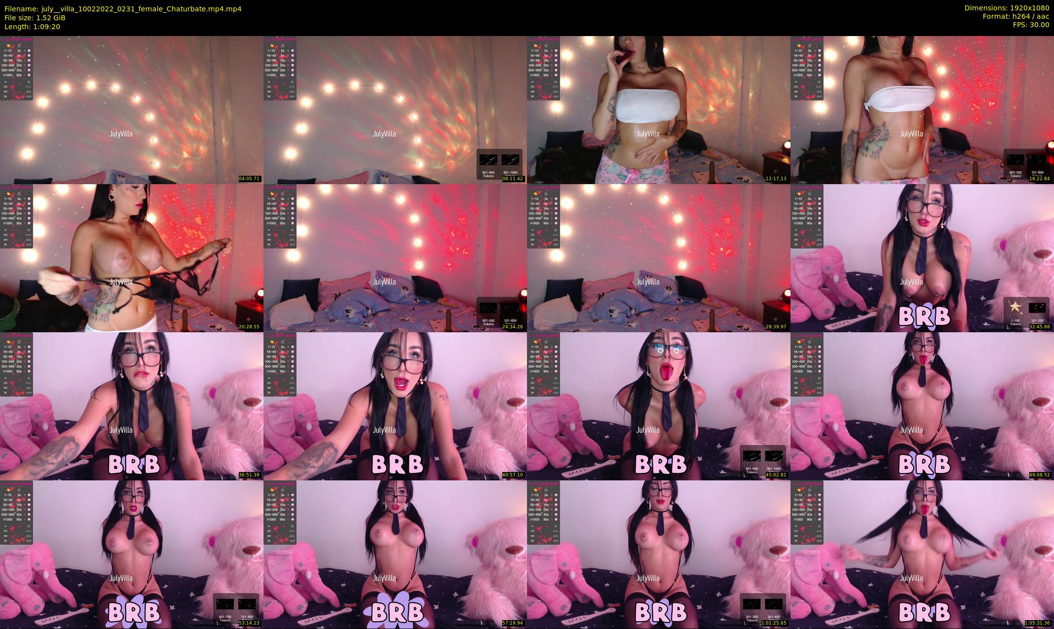 july__villa — 70 minute Chaturbate female cam show recording, 1080p, Feb 10, 2022