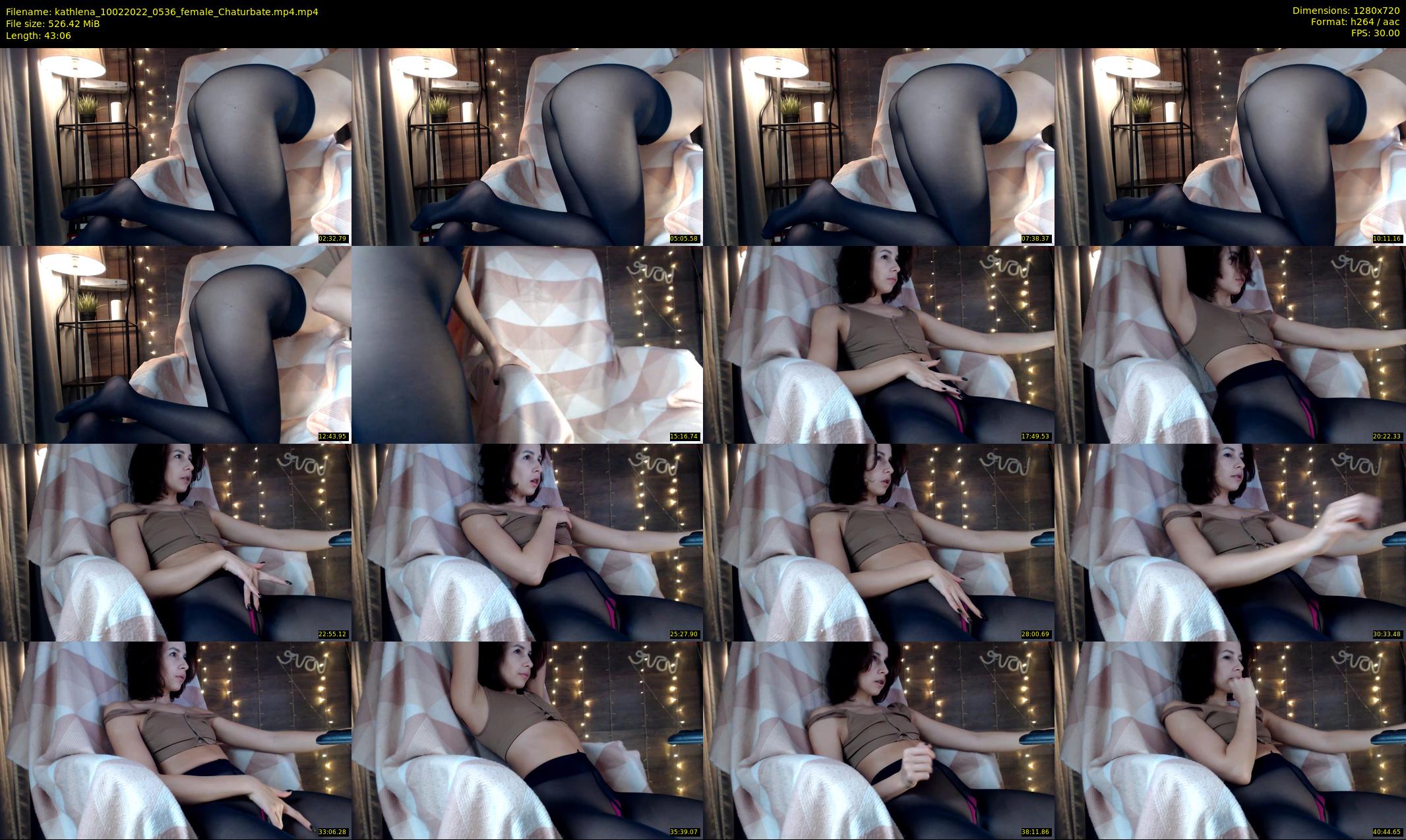 kathlena — 44 minute Chaturbate female cam show recording, 720p, Feb 10, 2022