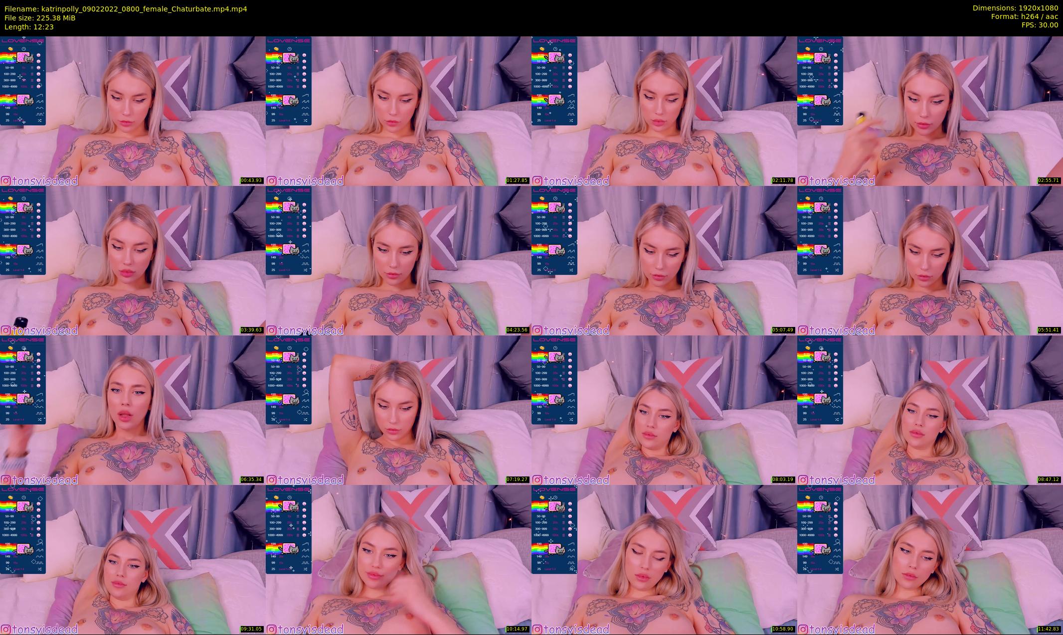 katrinpolly — 13 minute Chaturbate couple cam show recording, 1080p, Feb 9, 2022