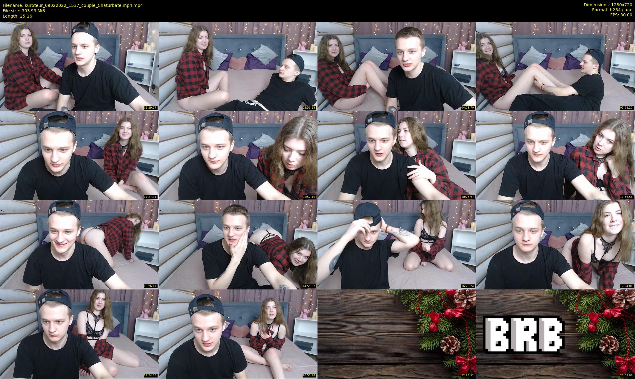 kuroteur — 26 minute Chaturbate couple cam show recording, 720p, Feb 9, 2022