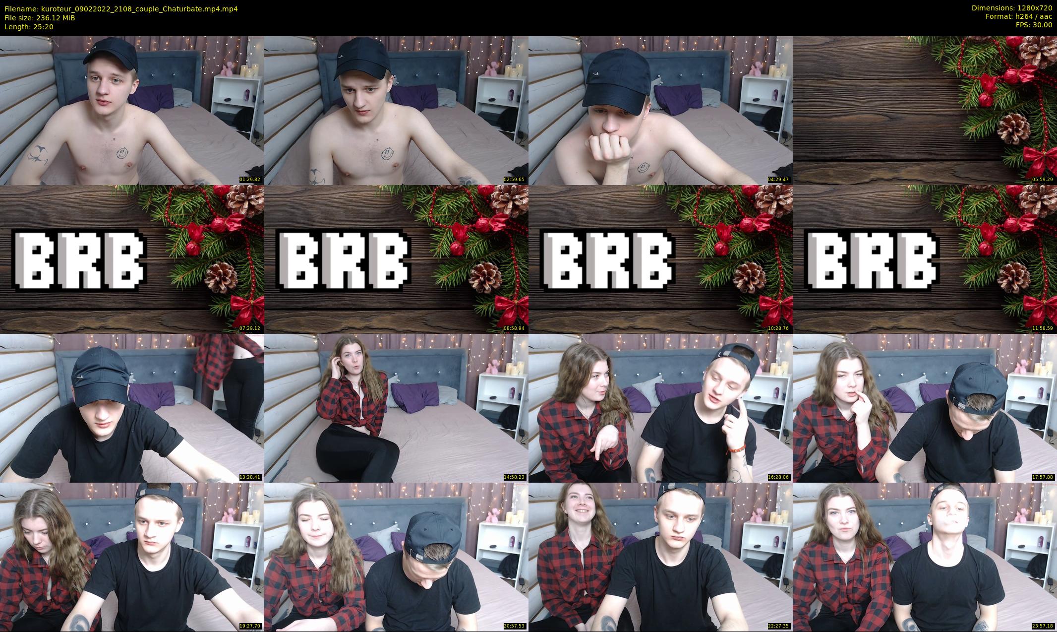 kuroteur — 26 minute Chaturbate couple cam show recording, 720p, Feb 9, 2022