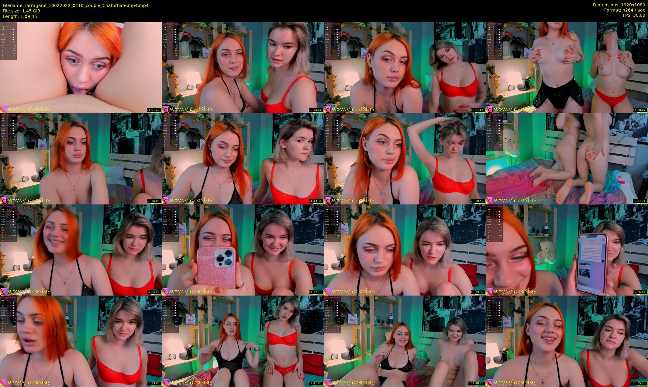 larragane — 70 minute Chaturbate couple cam show recording, 1080p, Feb 10, 2022