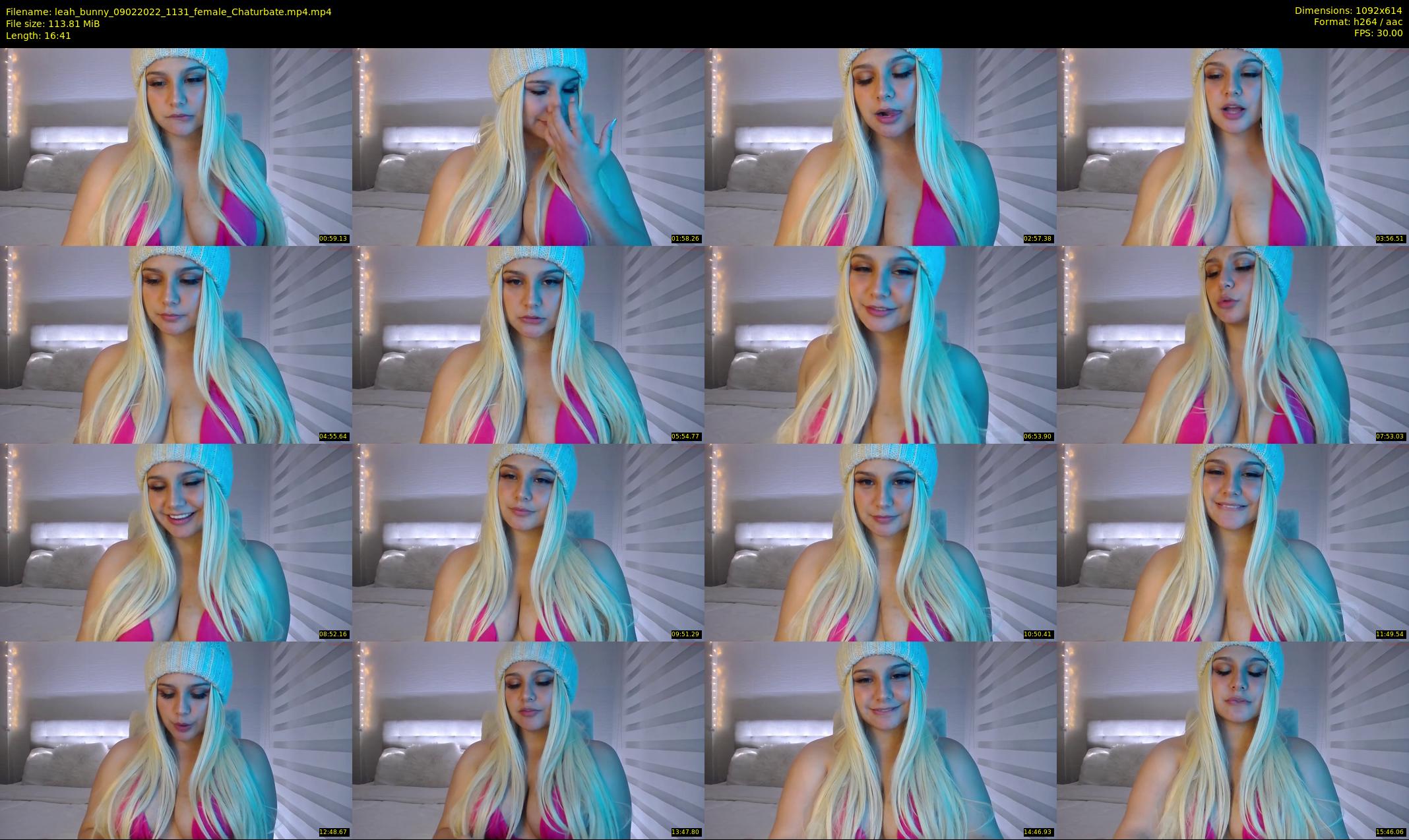 leah_bunny — 17 minute Chaturbate female cam show recording, 480p, Feb 9, 2022