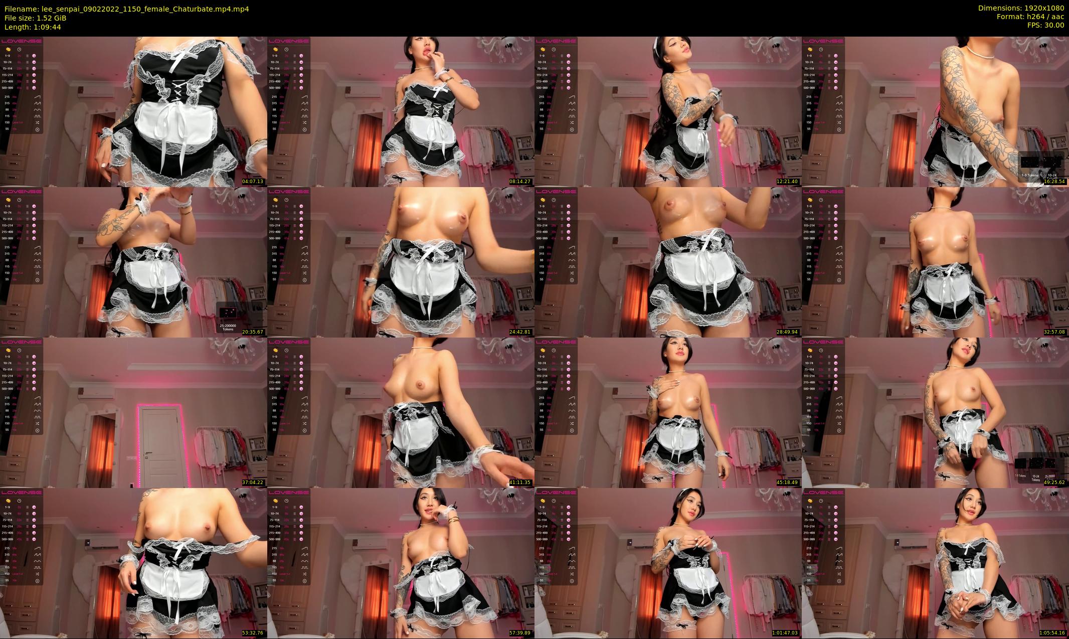lee_senpai — 70 minute Chaturbate female cam show recording, 1080p, Feb 9, 2022