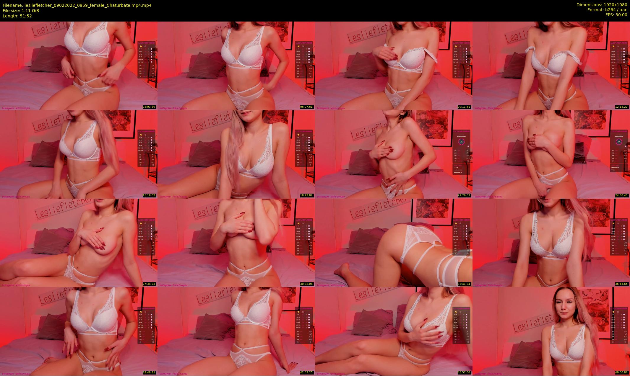 lesliefletcher — 52 minute Chaturbate couple cam show recording, 1080p, Feb 9, 2022