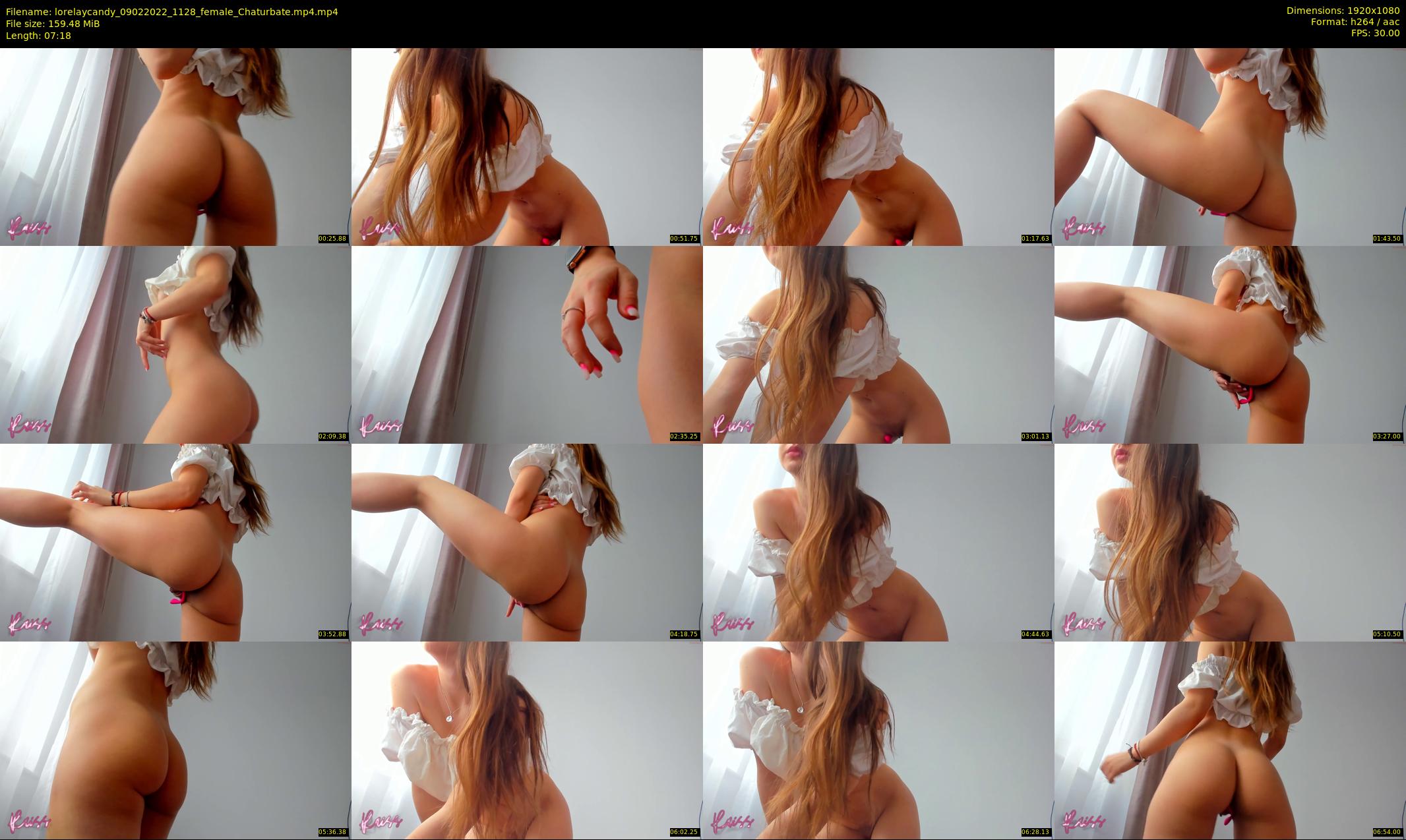 lorelaycandy — 8 minute Chaturbate female cam show recording, 1080p, Feb 9, 2022