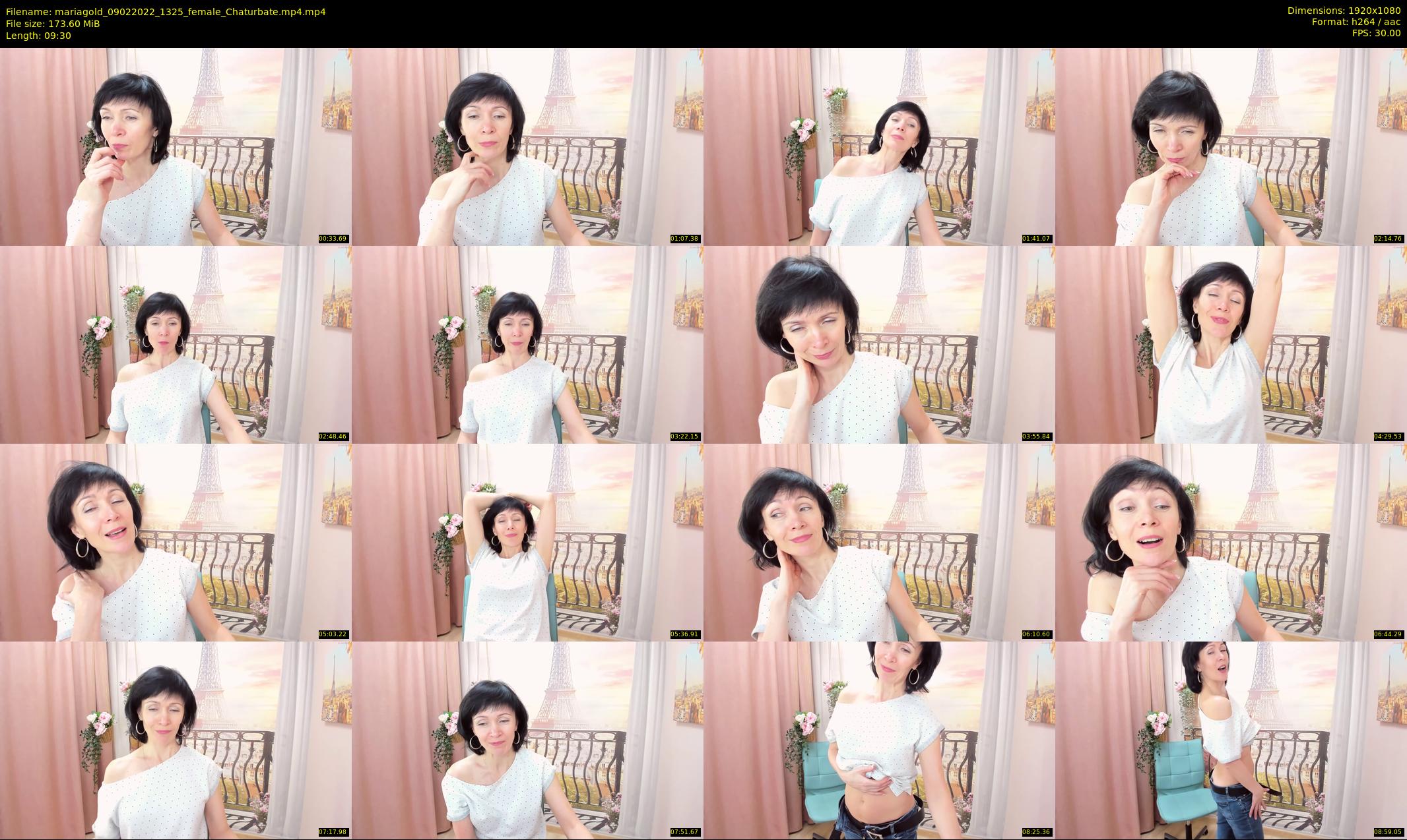 mariagold — 10 minute Chaturbate female cam show recording, 1080p, Feb 9, 2022