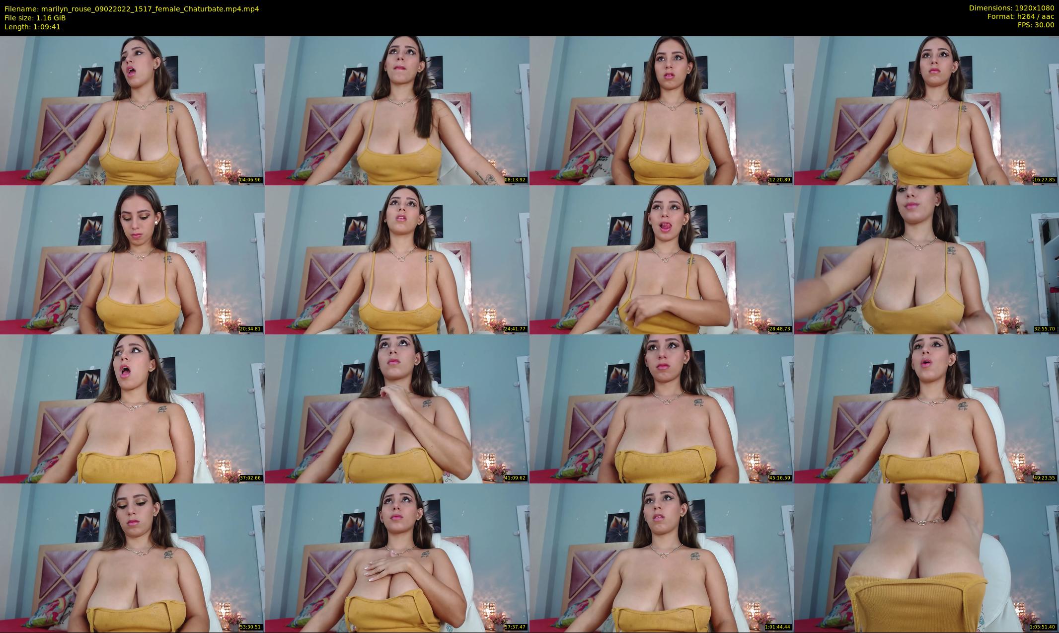 marilyn_rouse — 70 minute Chaturbate female cam show recording, 1080p, Feb 9, 2022