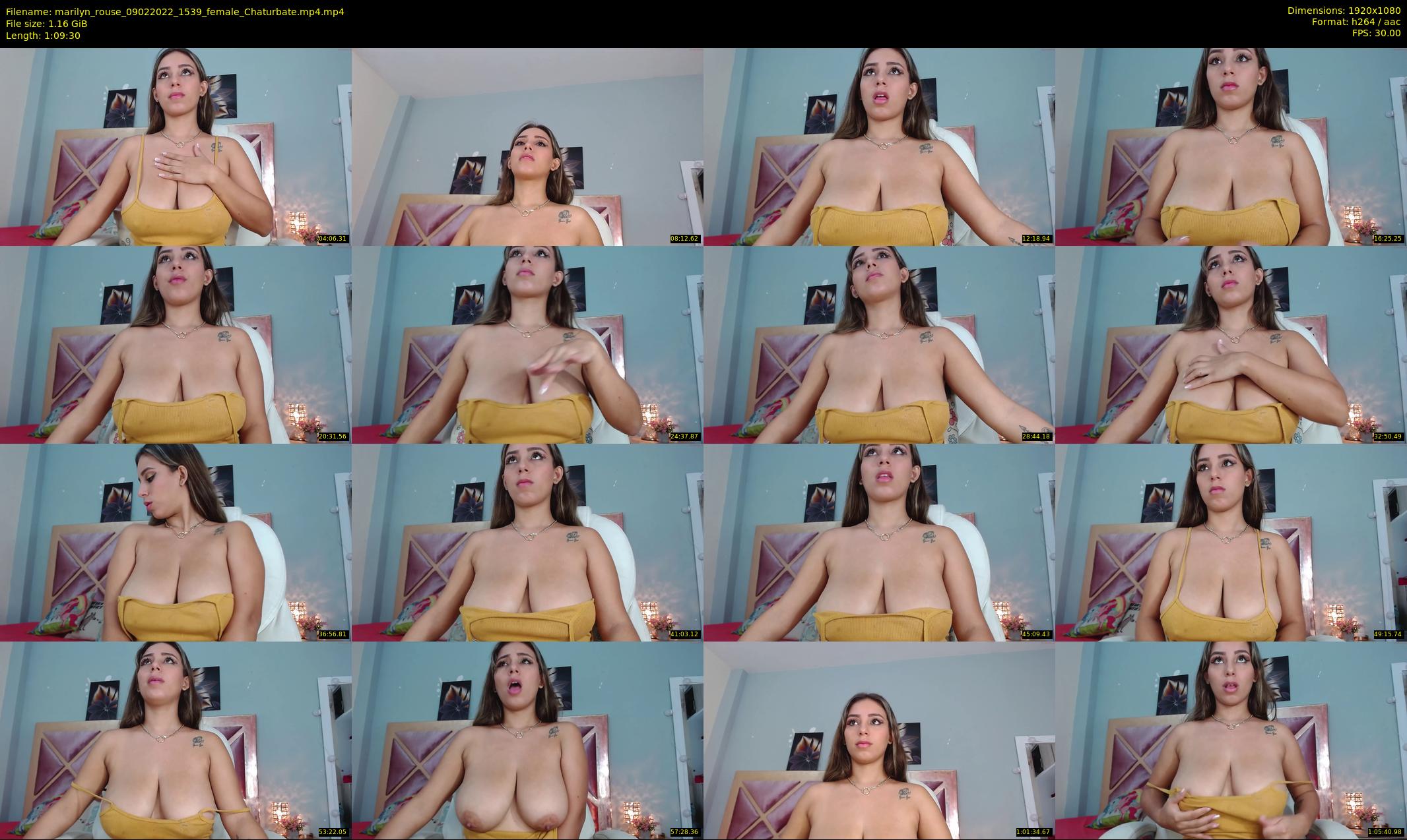 marilyn_rouse — 70 minute Chaturbate female cam show recording, 1080p, Feb 9, 2022