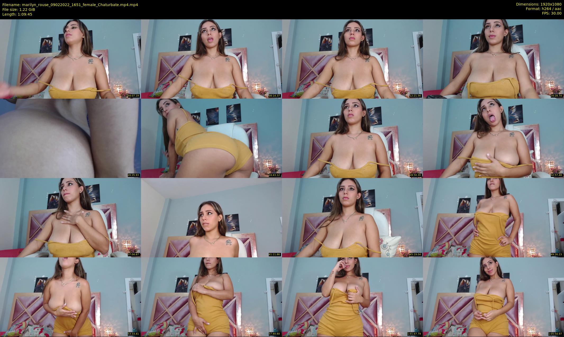 marilyn_rouse — 70 minute Chaturbate female cam show recording, 1080p, Feb 9, 2022