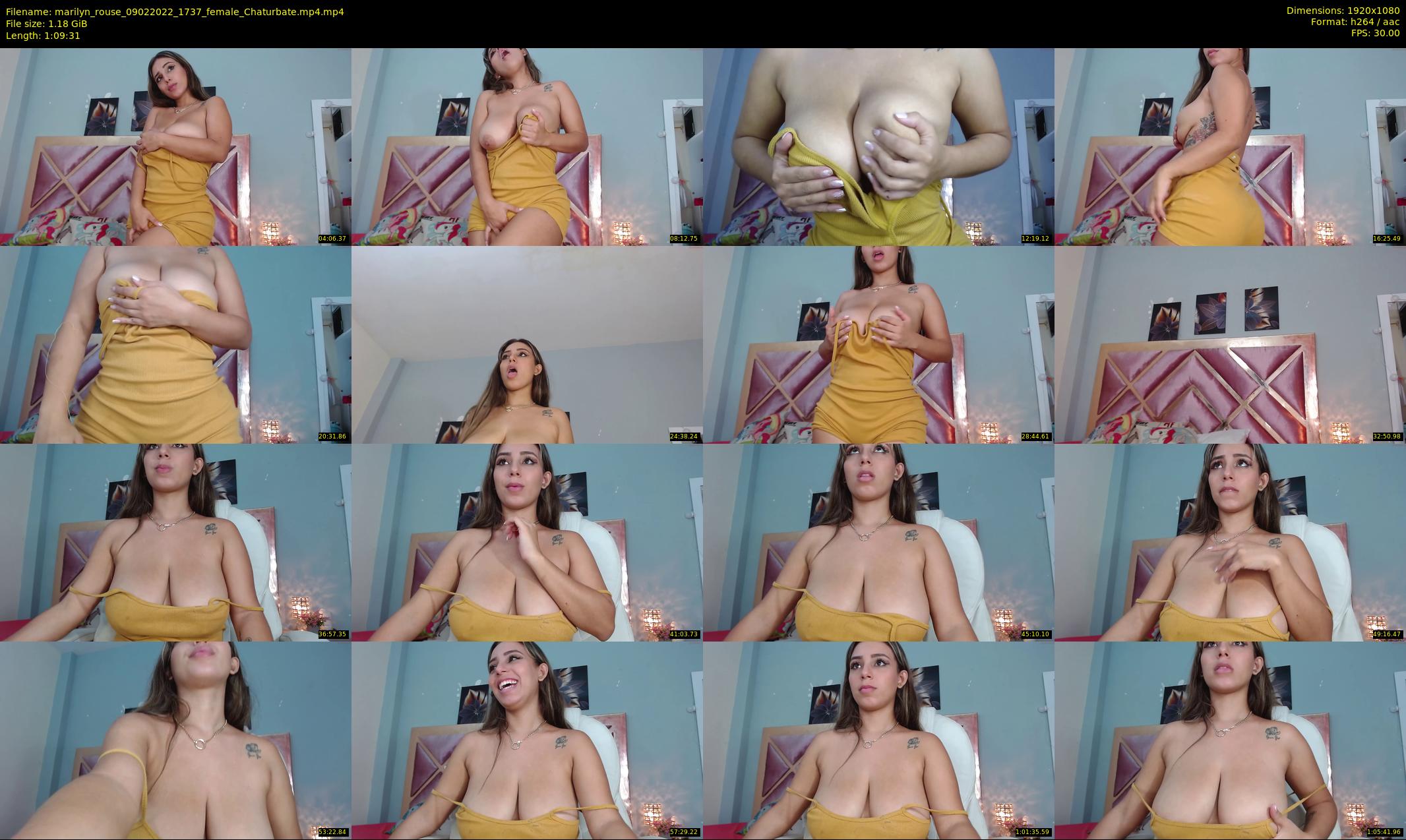 marilyn_rouse — 70 minute Chaturbate female cam show recording, 1080p, Feb 9, 2022