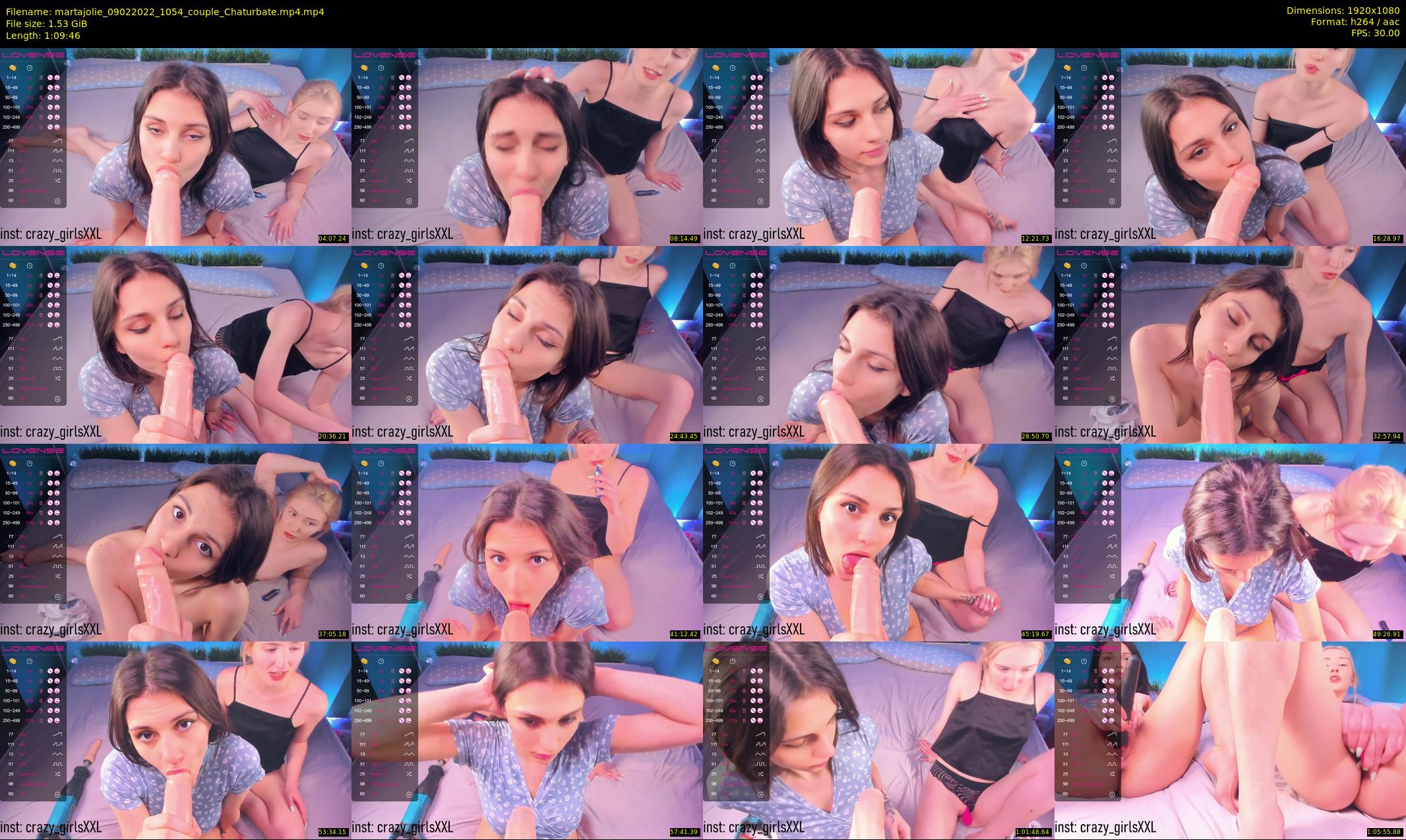martajolie — 70 minute Chaturbate female cam show recording, 1080p, Feb 9, 2022