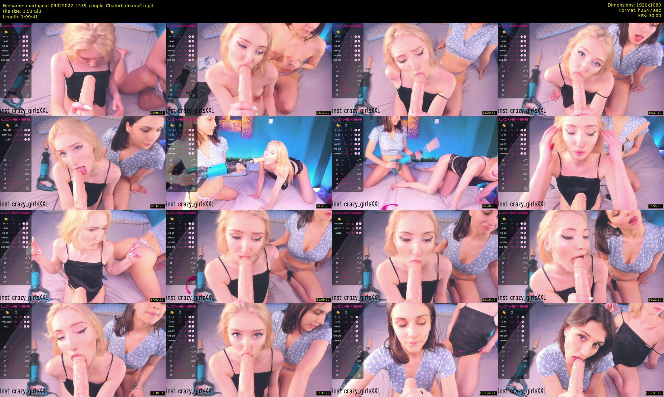 martajolie — 70 minute Chaturbate female cam show recording, 1080p, Feb 9, 2022