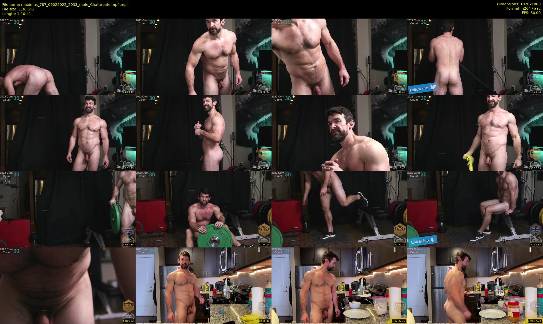 maximus_787 — 71 minute Chaturbate male cam show recording, 1080p, Feb 9, 2022