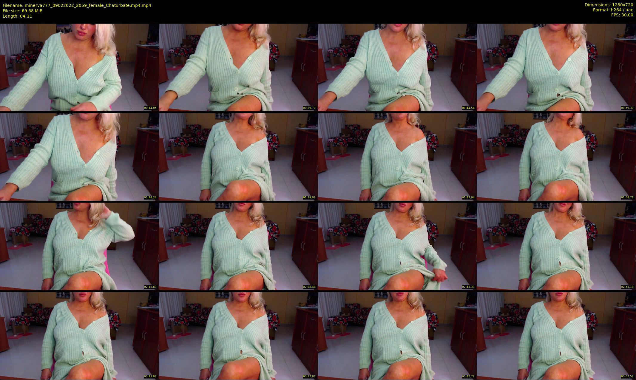 minerva777 — 5 minute Chaturbate female cam show recording, 720p, Feb 9, 2022