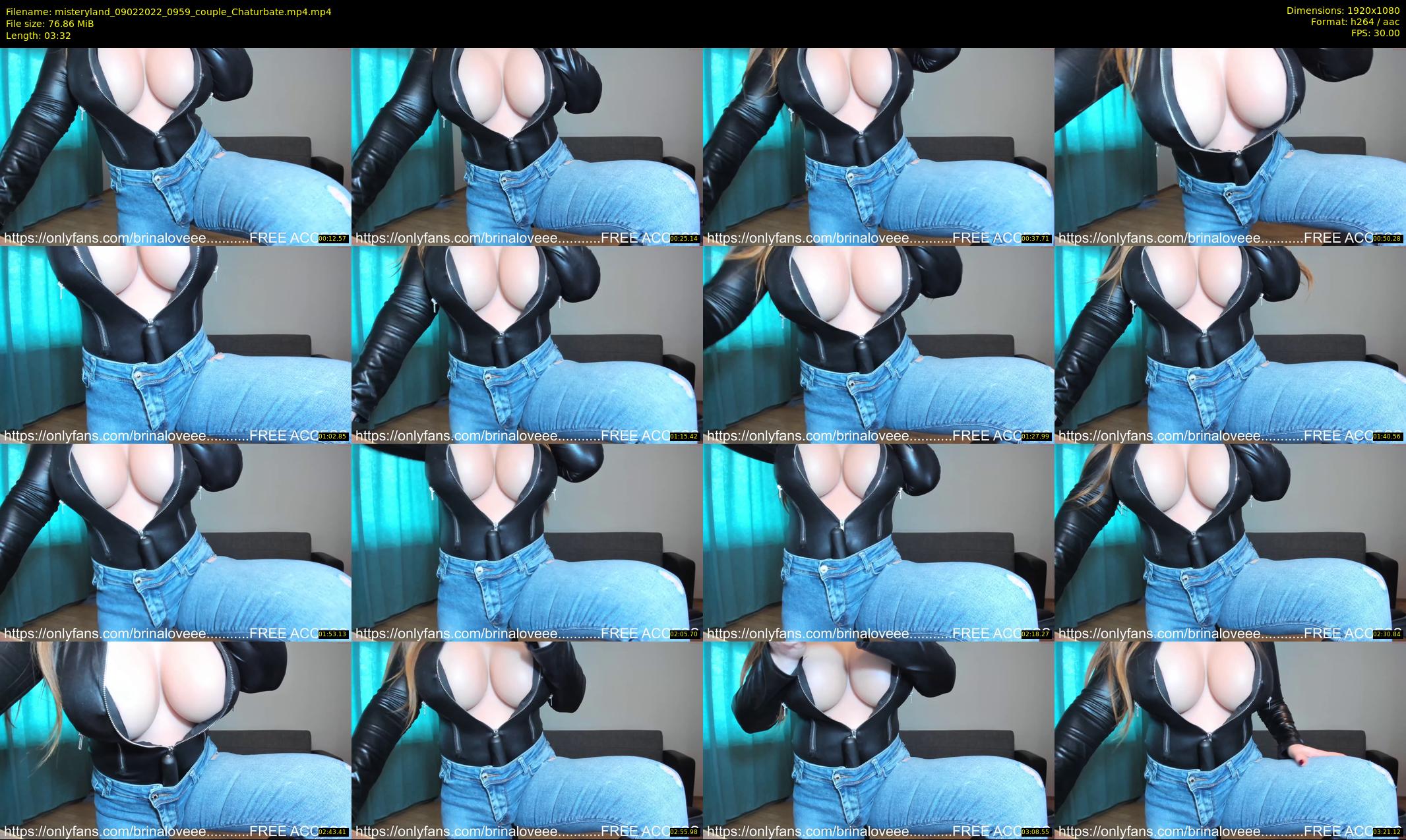 misteryland — 4 minute Chaturbate couple cam show recording, 1080p, Feb 9, 2022