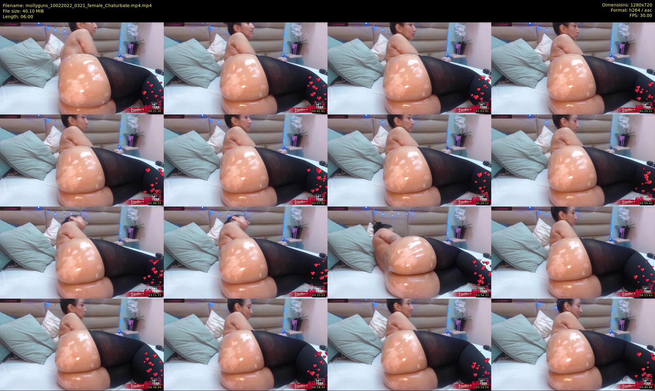 mollyguns — 6 minute Chaturbate female cam show recording, 720p, Feb 10, 2022