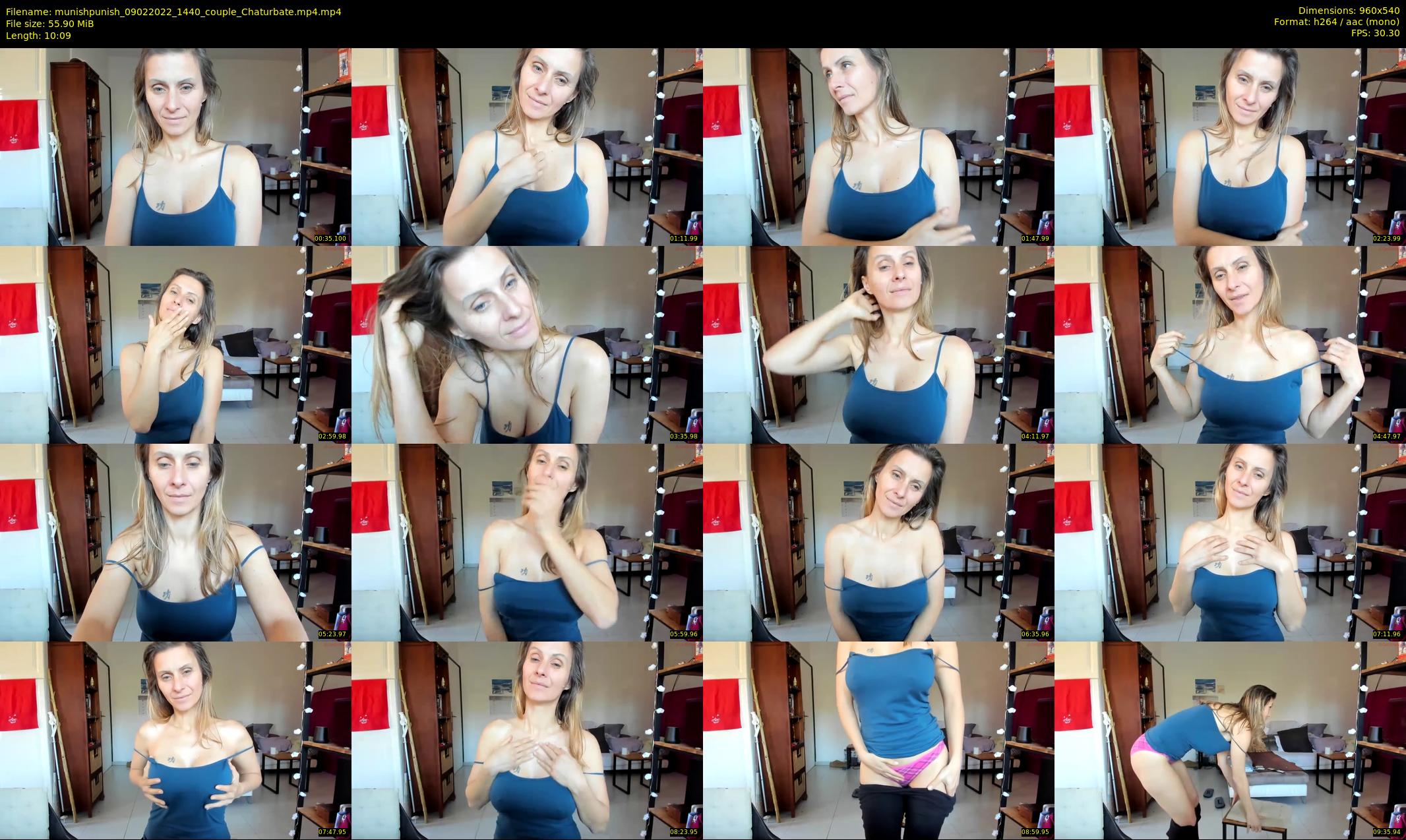 munishpunish — 11 minute Chaturbate couple cam show recording, 480p, Feb 9, 2022
