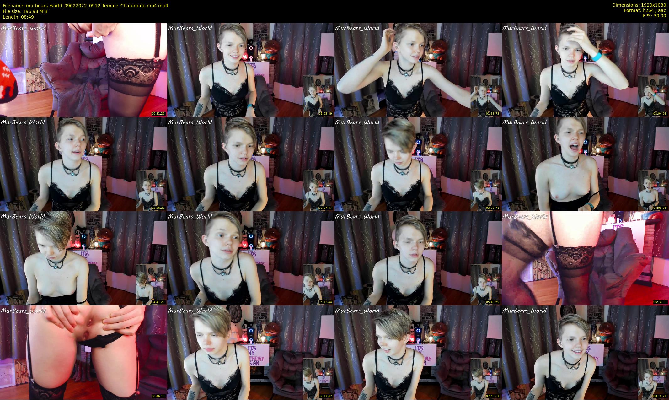 murbears_world — 9 minute Chaturbate female cam show recording, 1080p, Feb 9, 2022
