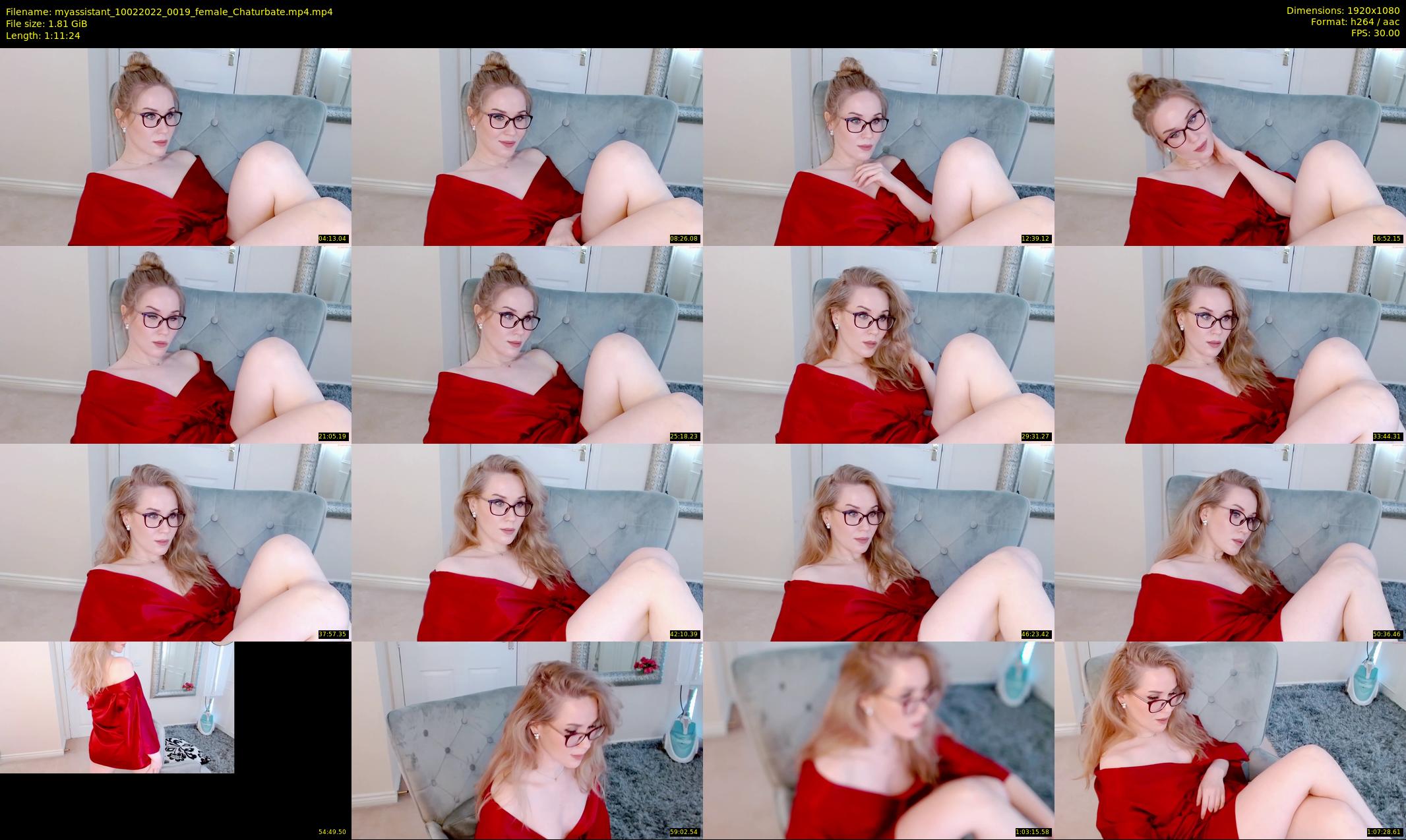 myassistant — 72 minute Chaturbate female cam show recording, 1080p, Feb 10, 2022