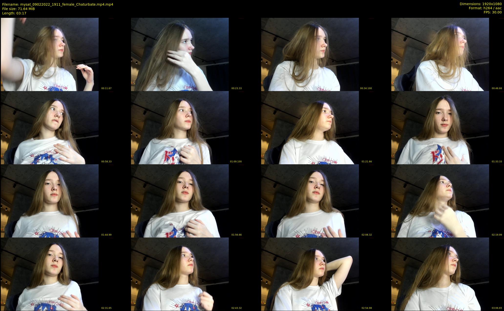 mysat — 4 minute Chaturbate female cam show recording, 1080p, Feb 9, 2022