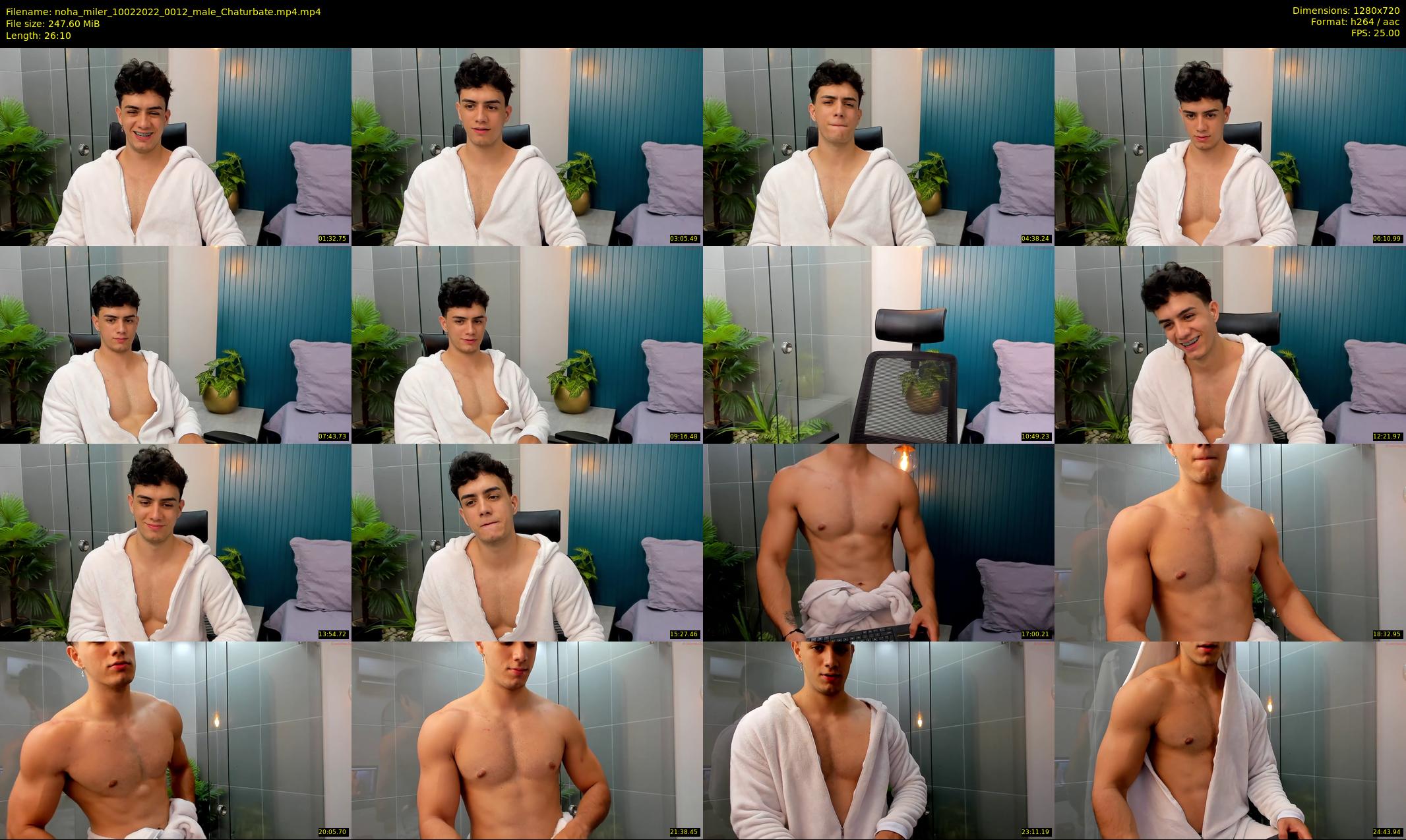 noha_miler — 27 minute Chaturbate male cam show recording, 720p, Feb 10, 2022
