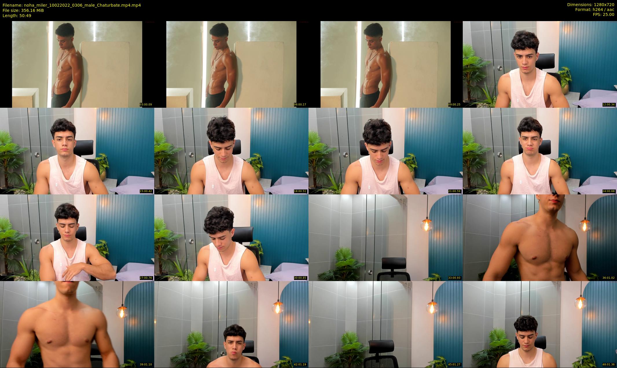 noha_miler — 51 minute Chaturbate male cam show recording, 720p, Feb 10, 2022
