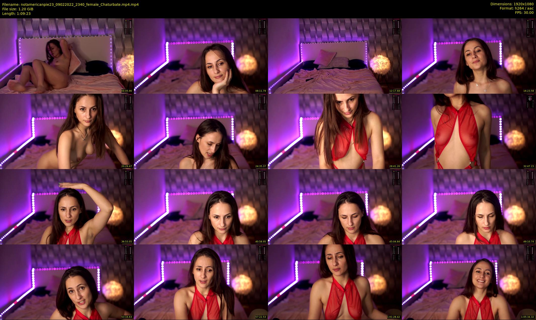 notamericanpie23 — 70 minute Chaturbate female cam show recording, 1080p, Feb 9, 2022