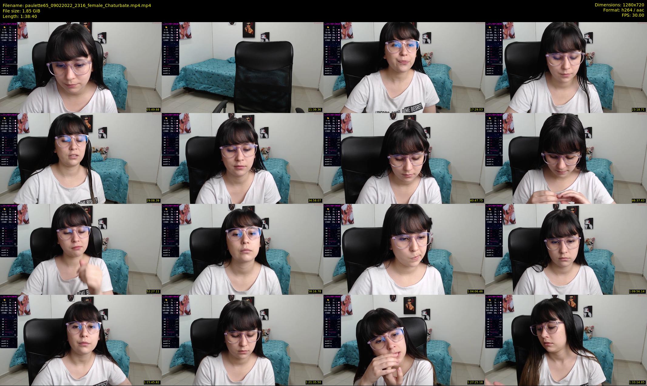 paulette65 — 99 minute Chaturbate female cam show recording, 720p, Feb 9, 2022