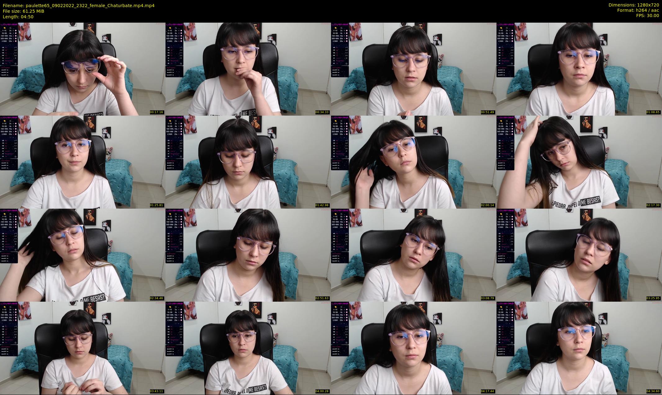 paulette65 — 5 minute Chaturbate female cam show recording, 720p, Feb 9, 2022
