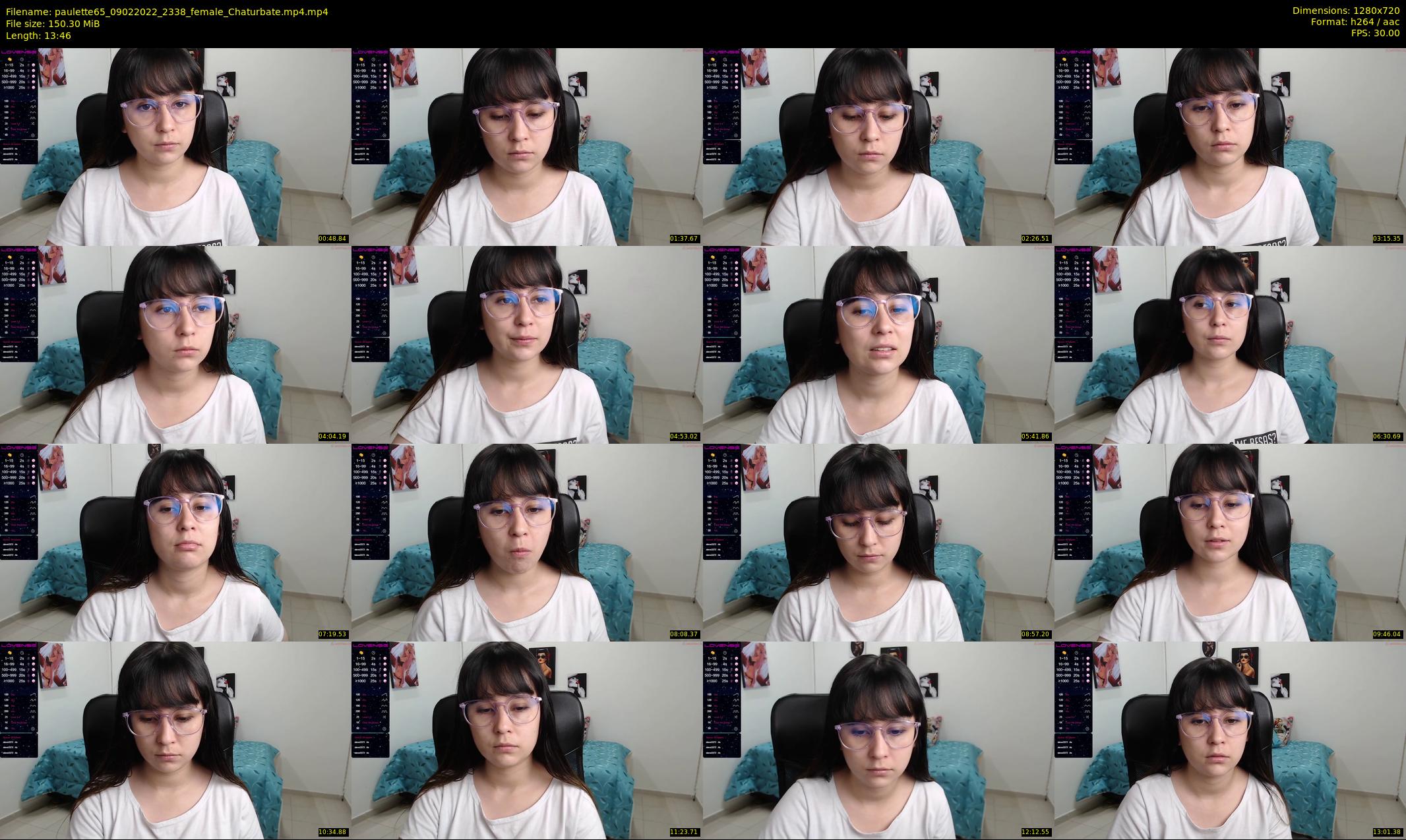 paulette65 — 14 minute Chaturbate female cam show recording, 720p, Feb 9, 2022