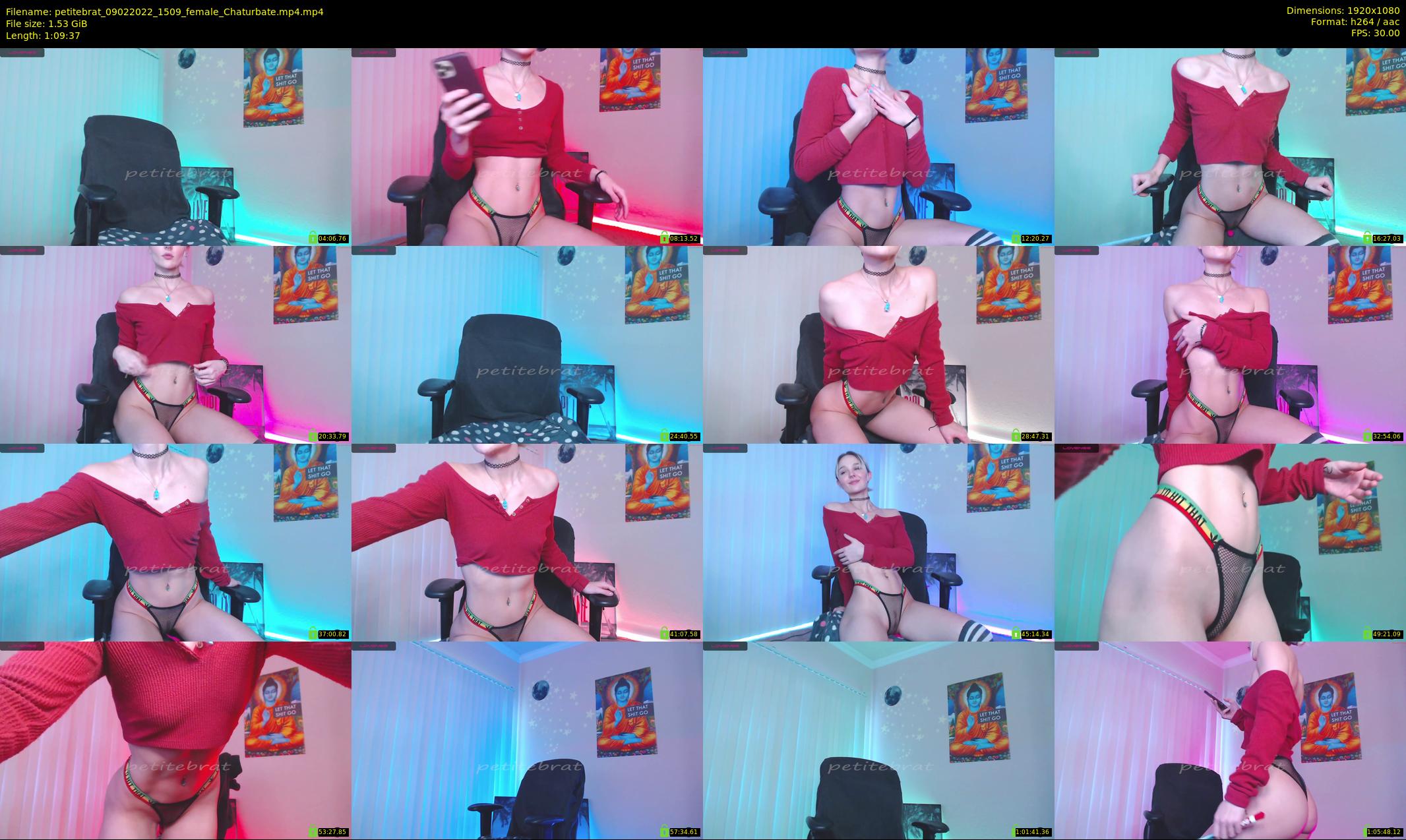 petitebrat — 70 minute Chaturbate female cam show recording, 1080p, Feb 9, 2022