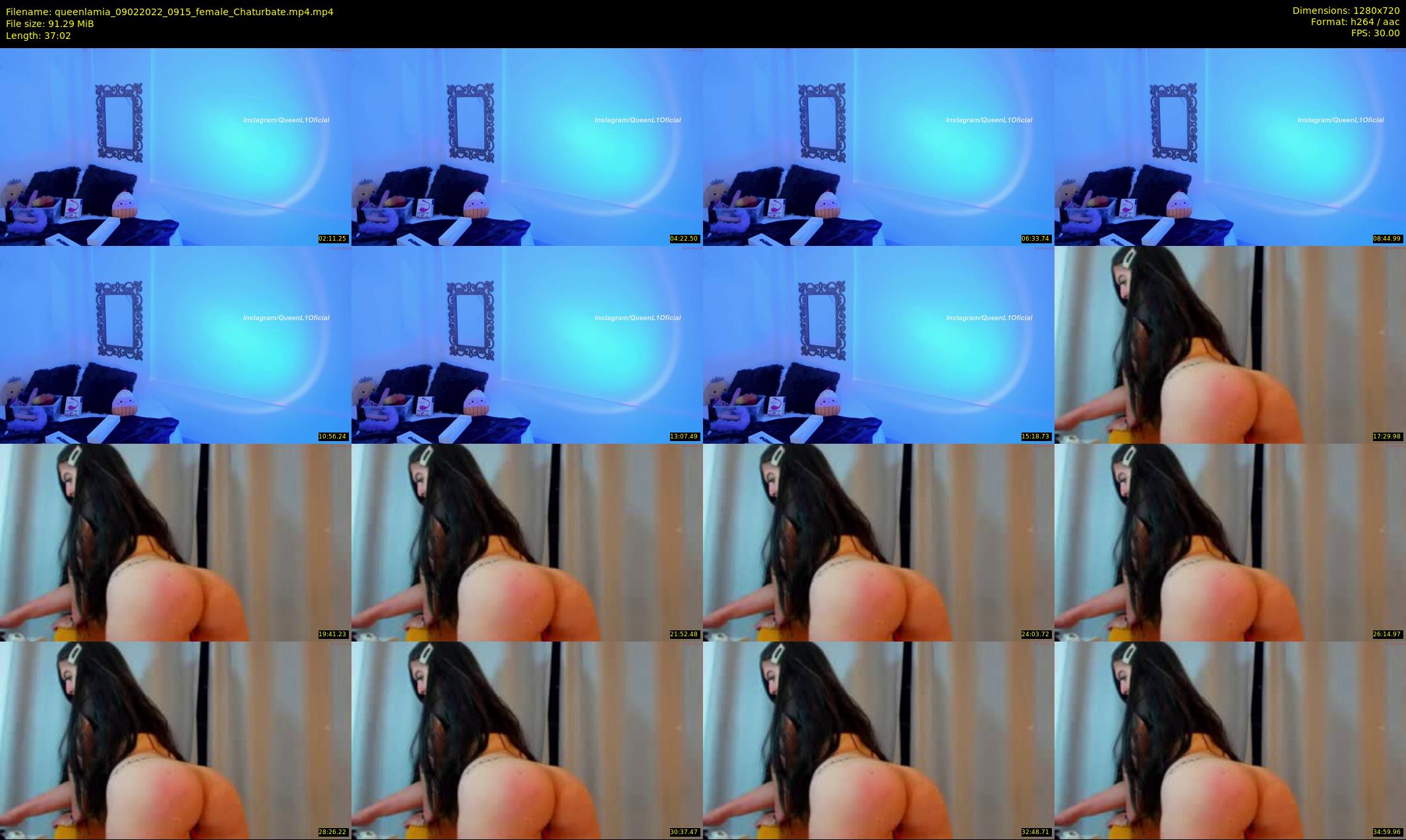 queenlamia — 38 minute Chaturbate female cam show recording, 720p, Feb 9, 2022