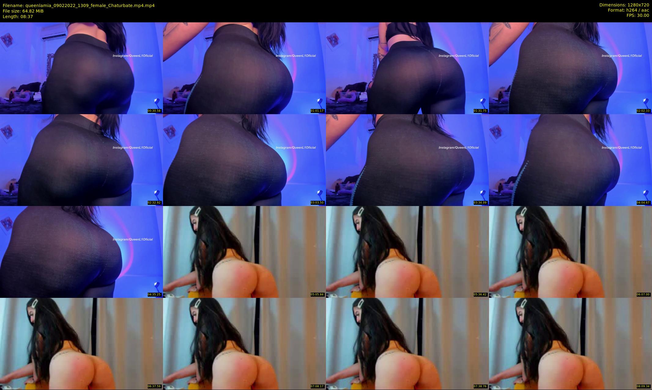queenlamia — 9 minute Chaturbate female cam show recording, 720p, Feb 9, 2022