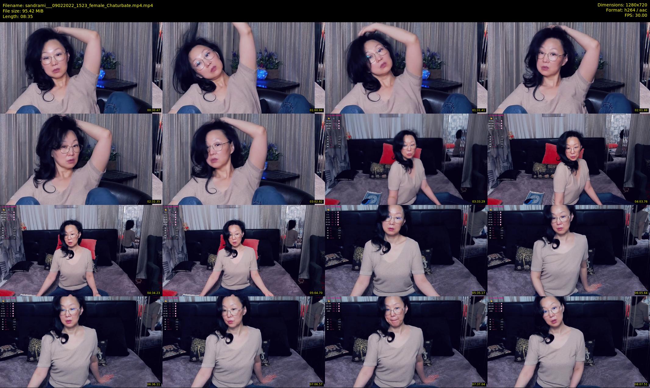 sandrami__ — 9 minute Chaturbate female cam show recording, 720p, Feb 9, 2022