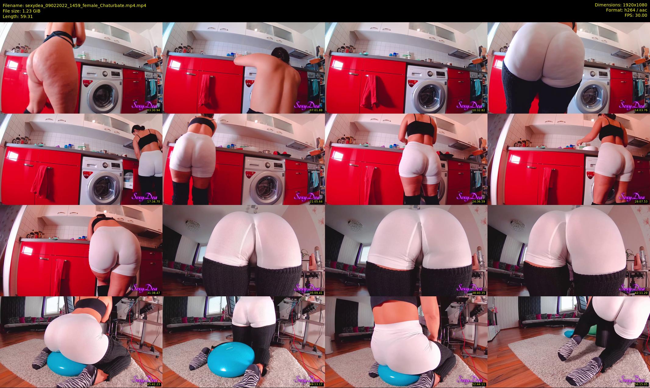 sexydea — 60 minute Chaturbate female cam show recording, 1080p, Feb 9, 2022